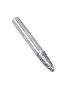 Forney Industries Tungsten Carbide Burr, 1/4 in Tree Radius (SF-1)