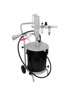 MILZE3574KC image(0) - Zeeline by Milton E3574KC - 45:1 Grease Pump for 25-50 Lbs. Pails Package with Cart
