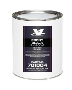 XLB701004 image(0) - Excel Auto Body Products EBONY BLACK BASECOAT QT