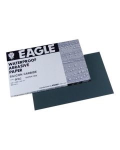 Eagle Abrasives, Inc. KOVAX 131-2501 Sanding Sheet, 5-1/2 in W x 9 in L, 2500 Grit, P2500-A Grade, Silicon Carbide