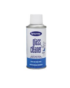 Sprayway Inc. SW048 Glass Cleaner, 5 oz Can, Semi Stable White Foam, Aerosol