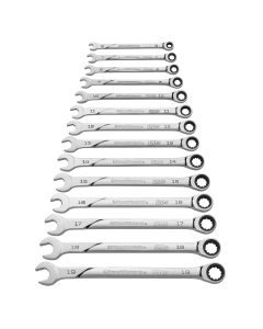 GearWrench 14 Piece 120XP Universal Spline XL Ratcheting Combination Metric Wrench Set