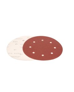 DYB91458 image(1) - Dynabrade DynaCut Aluminum Oxide Coated 8 Inch 80 Grit Hook-Face Vacuum Random Orbital Sander Disc