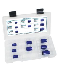 S.U.R.&R. Metric A/C Push-To-Connect Block Off Kit
