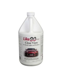 LKE10034 image(0) - Like 90 Clear View 10034 Peelable Booth Coating, 1 gal Can, 400 sq-ft/gal Coverage, White