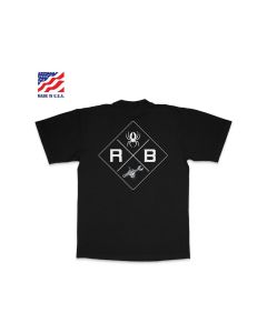 RDBTS4M image(0) - Redback Birdie Tee Black Short Sleeve Med