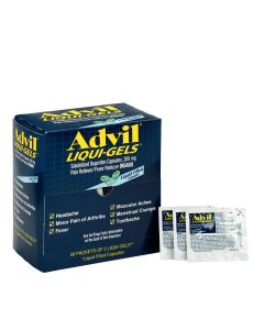 First Aid Only Advil LiquiGels 50x2/box