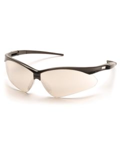 PYRSB6380SP image(0) - Pyramex Pyramex Safety - PMXTREME - Black Frame/I/O Mirror Lens with Black Cord  , Sold 12/BOX