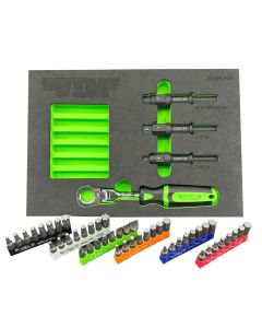 VIM Tools 52 Piece Shake 2 Break Master Kit with Impact Bits
