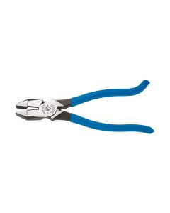 KLED20009ST image(0) - Klein Tools Ironworker's Pliers, Heavy-Duty Cutting, 9-Inch