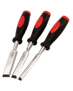 WLMW5372 image(1) - Wilmar Corp. / Performance Tool 3 Piece Wood Chisel Set