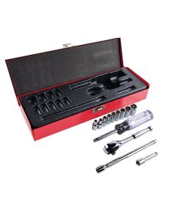 KLE654916MAG image(0) - Klein Tools Color-Coded Magnetic Hollow-Shaft Heavy-Duty Nut Driver, 9/16-Inch