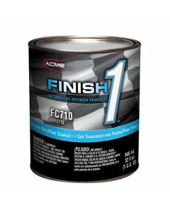 FNHFC710-4 image(0) - Finish 1 Automotive Refinish Products FC710-4 Ultimate High Solid 4.23 VOC Spot/Panel Clearcoat, 1 qt Can, Gloss