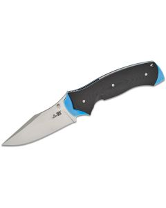 SUNAMK4133 image(0) - SUNEX Rexroat 3.75" B21 Folding Knife D2/G10 wSheath
