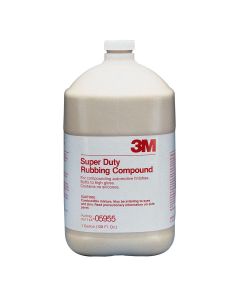 MMM5955 image(1) - 3M RUBBING COMPOUND SUPER DUTY GALLON