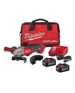MLW2882-22 image(1) - Milwaukee Tool M18 FUEL 4-1/2" / 5" Braking Grinder w/ ONE-KEY Paddle Switch, No Lock