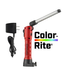 STL74850 image(0) - Streamlight Strion Switchblade 500 Lumen Color-Rite Light Bar Worklight with USB Charge Cord - Red