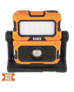 KLE56417 image(0) - Klein Tools MODbox Rechargeable Dual Beam LED Work Light