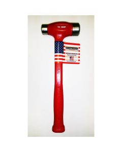 Trusty Cook Inc. 36 oz Ball Peen Dead Blow Hammer - Model TC36BP - Red