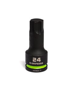 GETIHDM24 image(0) - Grip Edge Tools 24mm 3/4" Dr Impact RPT Hex bit socket