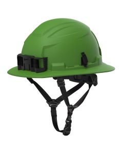 MLW48-73-1691 image(2) - Milwaukee Tool BOLT Green Full Brim Non-Vented Safety Helmet &hyphen; Type 2, Class E