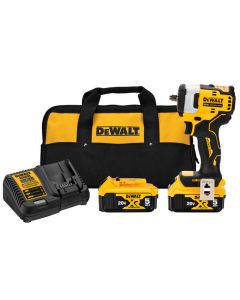 DWTDCF913P2 image(1) - DeWalt 20V MAX* 3/8-in. Cordless Impact Wrench with Hog Ring Anvil Kit