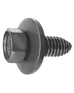 AUVECO AP11109 Hex Head Sems CA Point Body Bolt, 3/8 in - 16 TPI x 1 in L, Phosphate