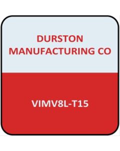 VIMV8L-T15 image(0) - VIM Tools T15 TORX Driver 8 Inch OAL, 1/4 Inch Square Drive Holder