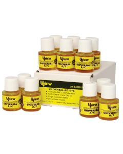 UVUB499012 image(1) - UVIEW UNIVERSAL A/C SYSTEM DYE: (12 X 1/4OZ./7.5ML)
