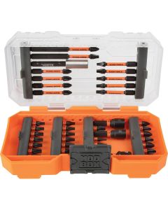 KLE33801S image(0) - Klein Tools Slim ProFlex Impact-Rated Bit Set, 12-Piece