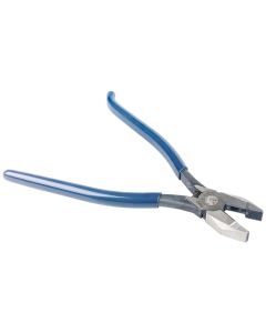 KLED2017CSTLFT image(0) - Klein Tools Ironworker's Rebar Pliers, Left Handed, Spring Loaded, 9-Inch
