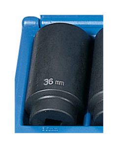 Grey Pneumatic SOC 36MM 1/2D IMP 6PT DP
