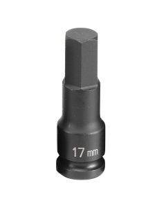 GRE2917M image(0) - Grey Pneumatic 1/2" Drive x 17mm Hex Driver