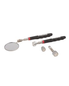 JSP41813 image(1) - J S Products (steelman) 4-Piece Magnetic Pick Up and Inspection Tool Kit