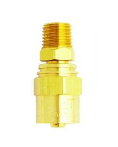 MIL615BK image(0) - Milton Industries Reusable Hose End, 1/4" x 9/16"