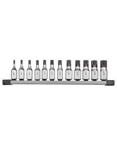 Milwaukee Tool 3/8 Inch Drive Triple Square Bit Socket Set - 12 Piece
