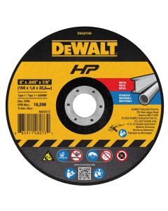 DEWALT 6" x .040" x 7/8" Type 1 Metal and Stainless Cutting