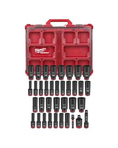 MLW49-66-6805 image(2) - Milwaukee Tool SHOCKWAVE Impact Duty Socket 3/8&rdquo; Dr 36PC PACKOUT Set