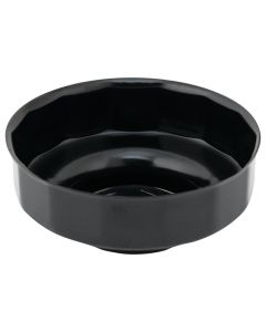 WLMW54121 image(1) - Wilmar Corp. / Performance Tool Filter Cap Wrench 74mm 14 Flute Bulk