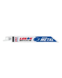 LEX20567S618R image(0) - Lenox Tools 6 Inch 18 TPI Bi-Metal Reciprocating Saw Blade - 1 Pack