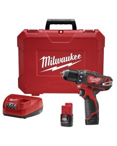 MLW2407-22 image(2) - Milwaukee Tool M12 3/8" CORDLESS DRILL DRIVER (2) BATT KIT