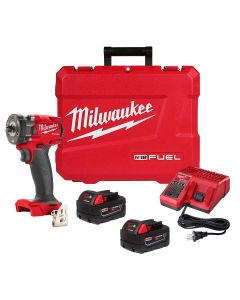 MLW2854-22R image(2) - Milwaukee Tool M18 FUEL 3/8 inch Compact Impact Wrench w/ Friction Ring Kit