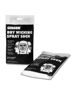 GEC070195C image(0) - Gerson Co. 070195C Heavyweight Spray Socks, 18 in, 450 gsm Fabric, White