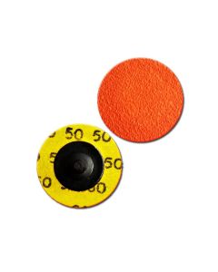 NOR62320 image(0) - Norton Abrasives 2-inch SPEED-LOK TR Disc &hyphen; 50 Grit (25 Discs per Box)