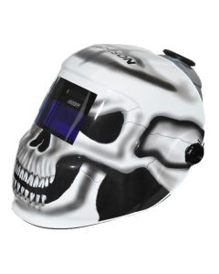 JCK47102 image(2) - Jackson Safety Jackson Safety - Welding Helmet - Auto Darkening - Nylon - 3.78" x 1.65" Viewing Area - Shade 10 Fixed ADF 1/1/1/1 - 370 Speed Dial Headgear - Gray Matter Graphics