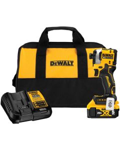 DWTDCF850P1 image(0) - DeWalt 20V MAX* ATOMIC Brushless Cordless 3-Speed 1/4-in. Impact Driver Kit