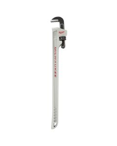 MLW48-22-7213 image(2) - Milwaukee Tool 10L Aluminum Pipe Wrench with POWERLENGTH Handle