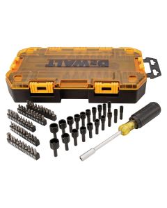 DWTDWMT73808 image(1) - DEWALT Screwdriver Bit Set With Nut Drivers, 71-Piece