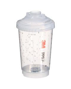 MMM26262 image(0) - 3M Spray Cups Kit 26262, Midi (13.5 fl oz, 400 ml), 200 Micron Filter
