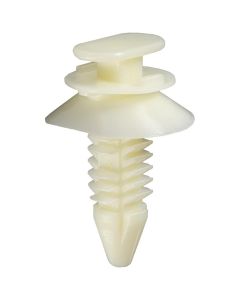 AUVECO 15970 Triple Head Door Trim Panel Retainer, (9/32 x 1/2 in Dia Top x 9/16 x 11/16 in Dia Bottom) Head, Nylon